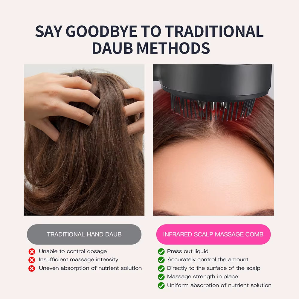 ScalpGlow™ – The Electric Massage Brush Your Scalp Will Love ✨