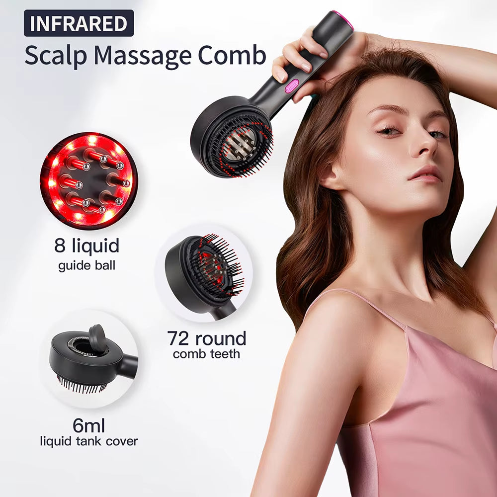 ScalpGlow™ – The Electric Massage Brush Your Scalp Will Love ✨