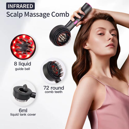 ScalpGlow™ – The Electric Massage Brush Your Scalp Will Love ✨